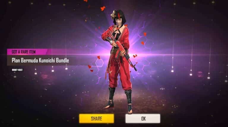 Various Free Fire FF Cool Bundles Which One Do You Have