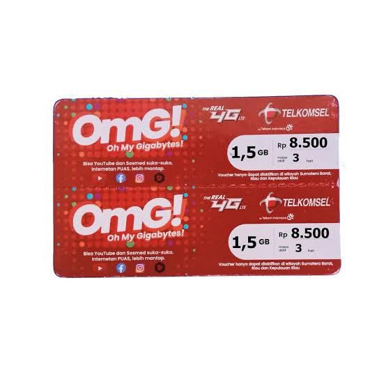 Jual VOUCHER TELKOMSEL 1 5GB 3HARI JAWA BARAT Telkomsel VCGamers