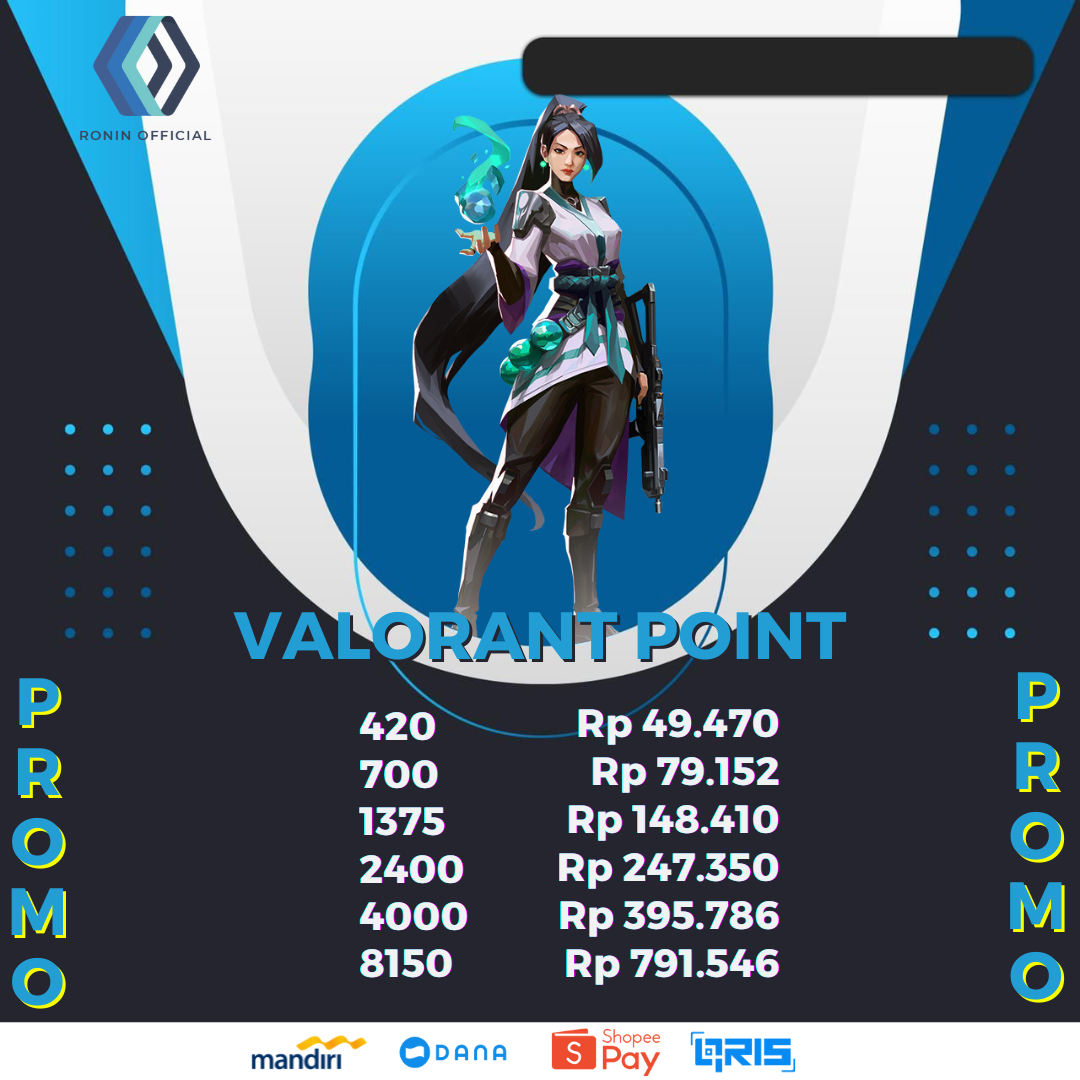 Jual Points Valorant Vcgamers