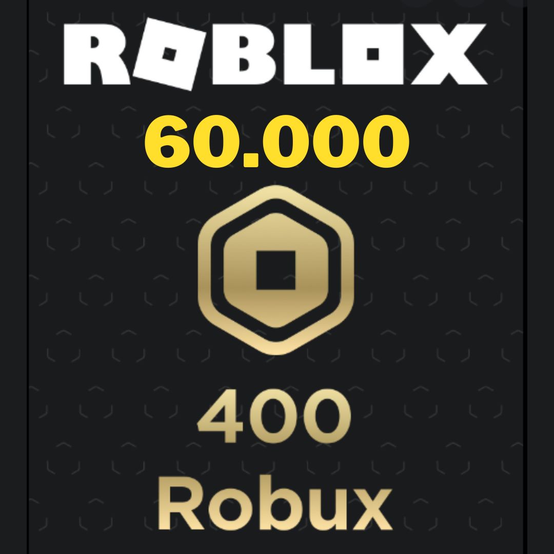 Jual 400 Robux Roblox VCGamers