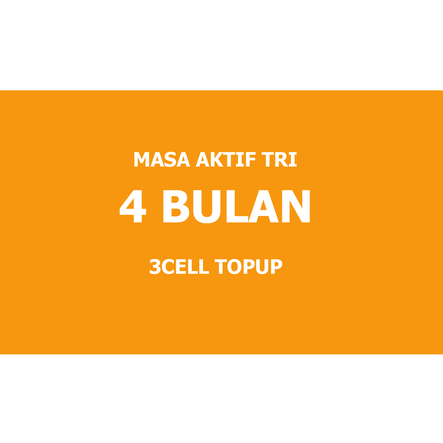 Jual Masa Aktif Tri Bulan Tri Vcgamers