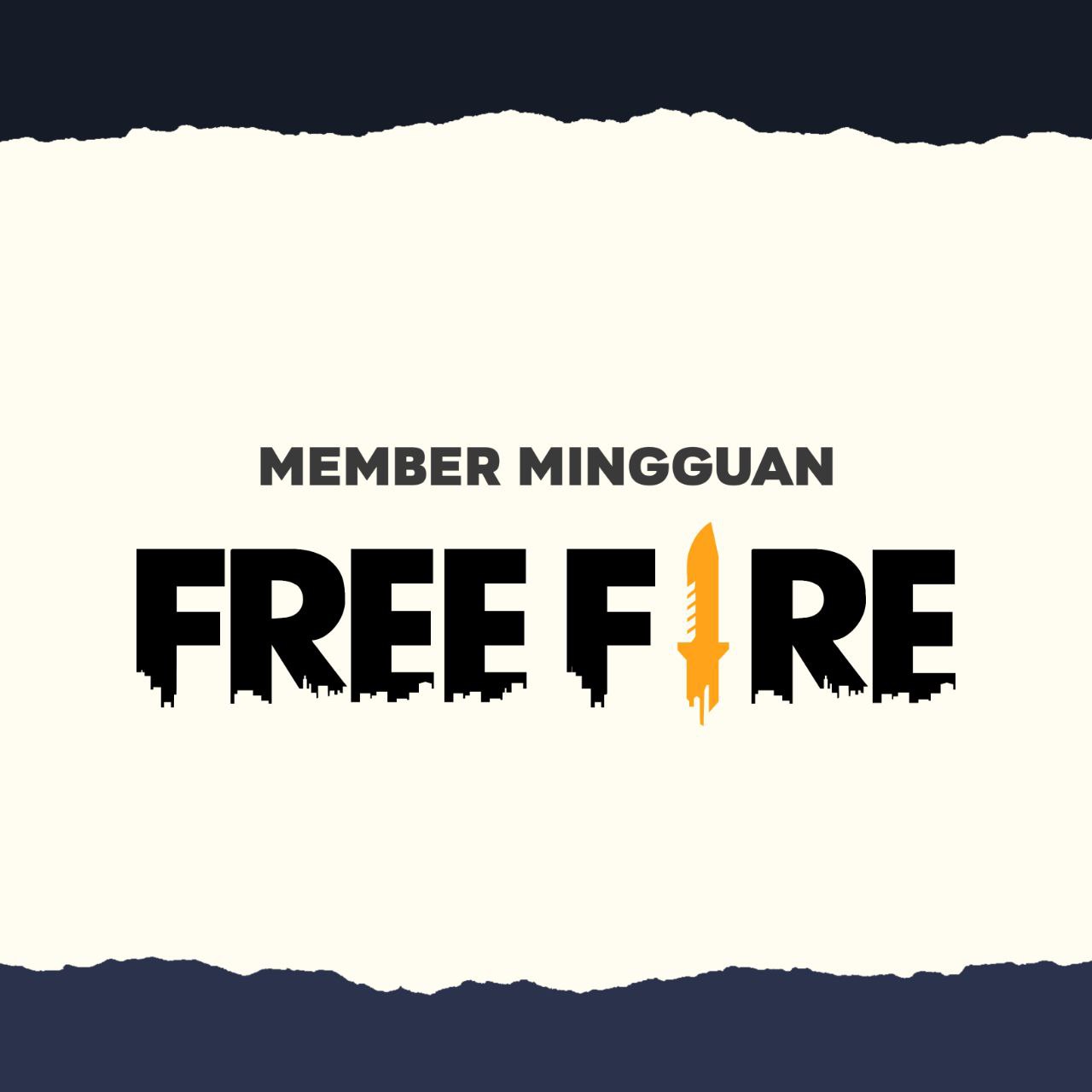 Jual Membership Ff Mingguan Free Fire Vcgamers