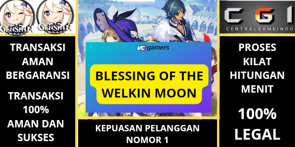 Jual Blessing Moon Bulan Genshin Genshin Impact Vcgamers