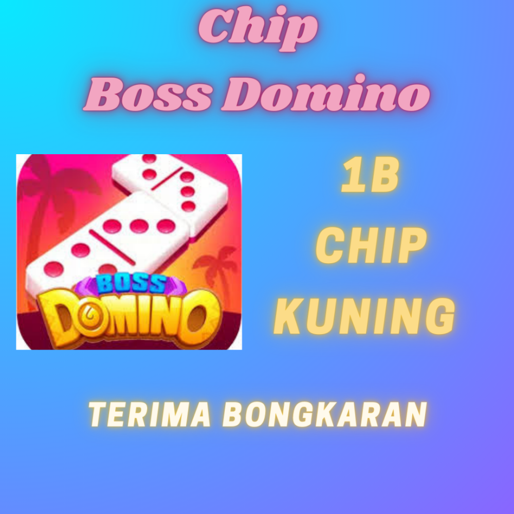 Jual B Chip Boss Domino Boss Domino Only Sultan Store Vcgamers