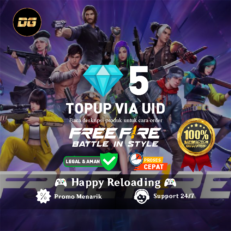 Jual Diamonds Free Fire Degamingstore Vcgamers