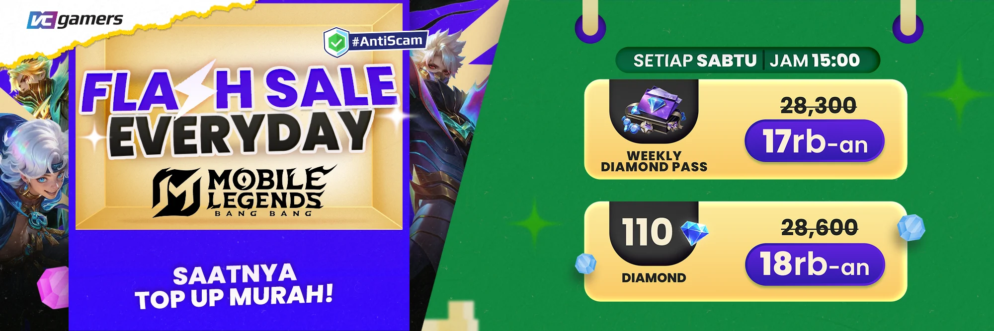 Flash Sale Everyday (Sabtu)