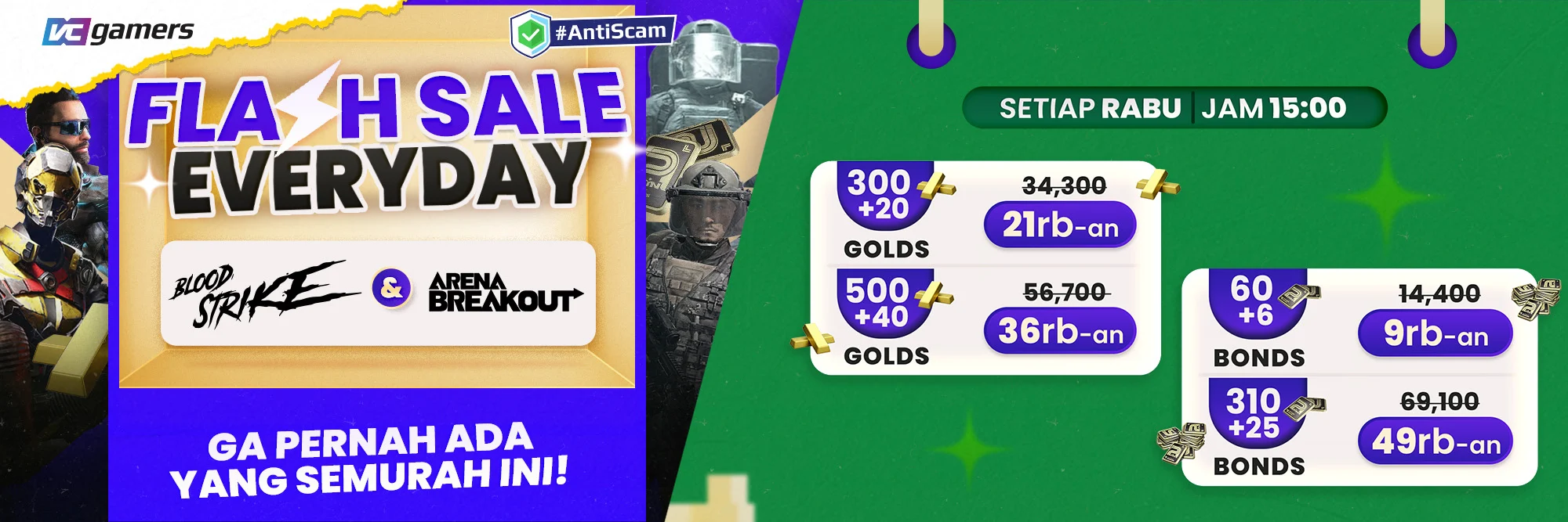 Flash Sale Everyday (Rabu)