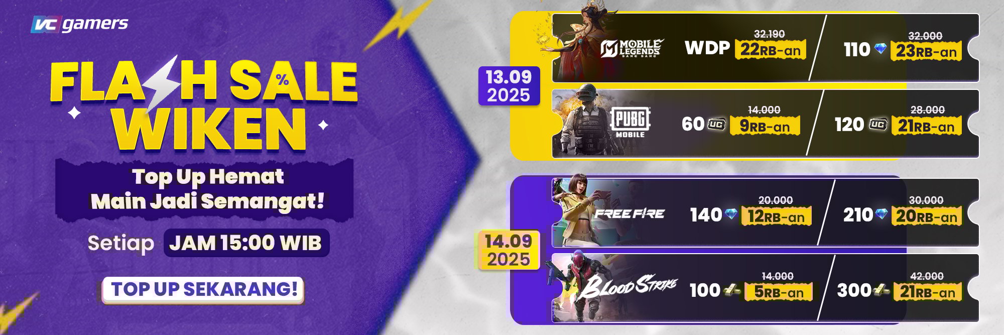 Flash Sale September 2025