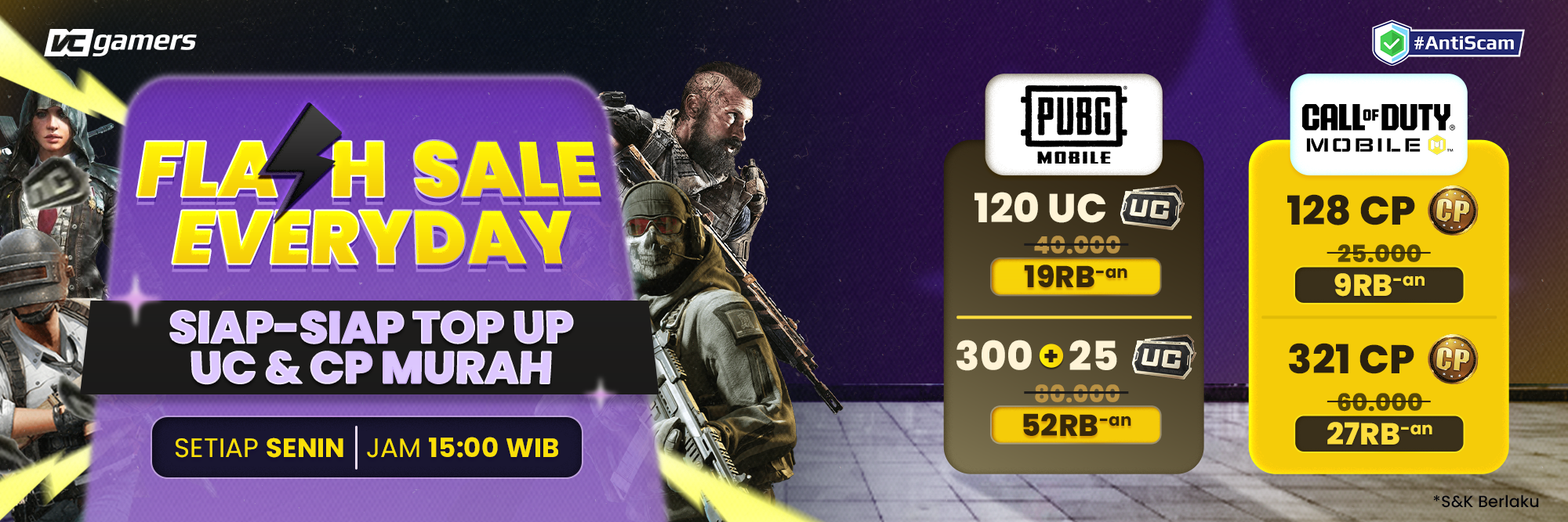 Flash Sale Every Monday