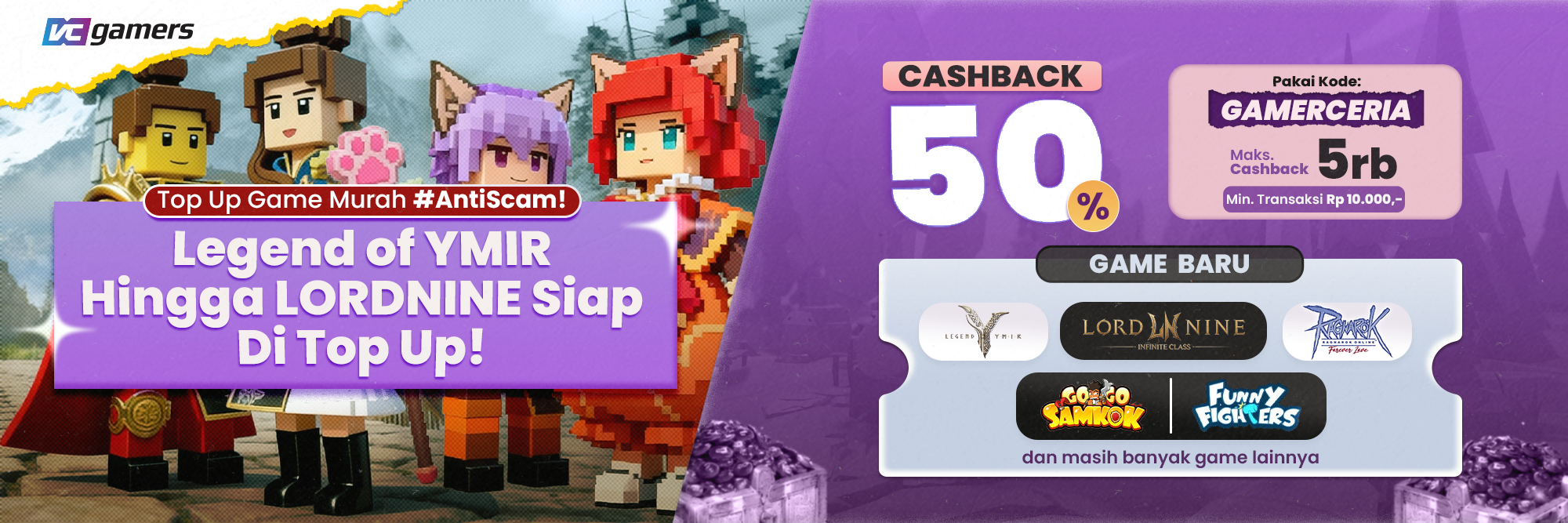 Top Up Game Murah #AntiScam!