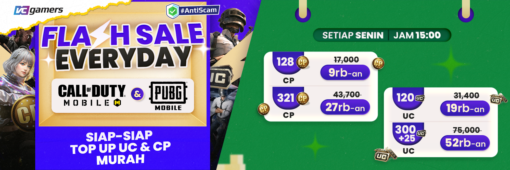 Flash Sale Everyday Senin