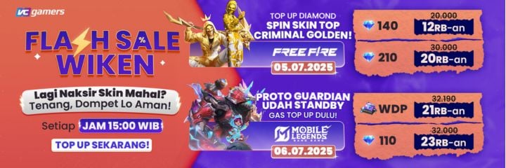 Flash Sale VCGamers