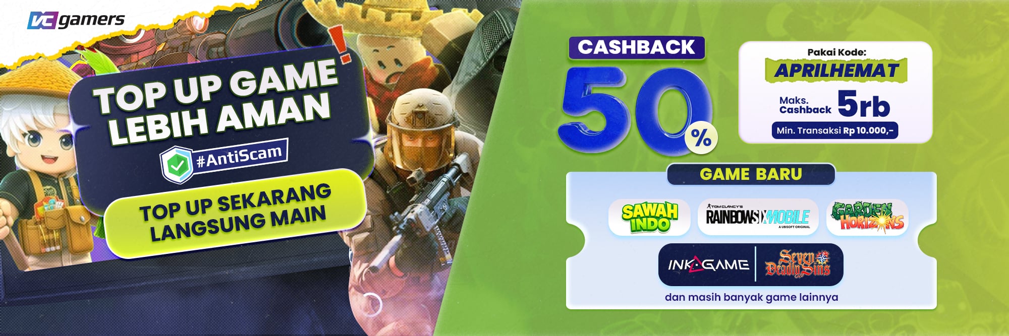 Top Up Game Murah #AntiScam!