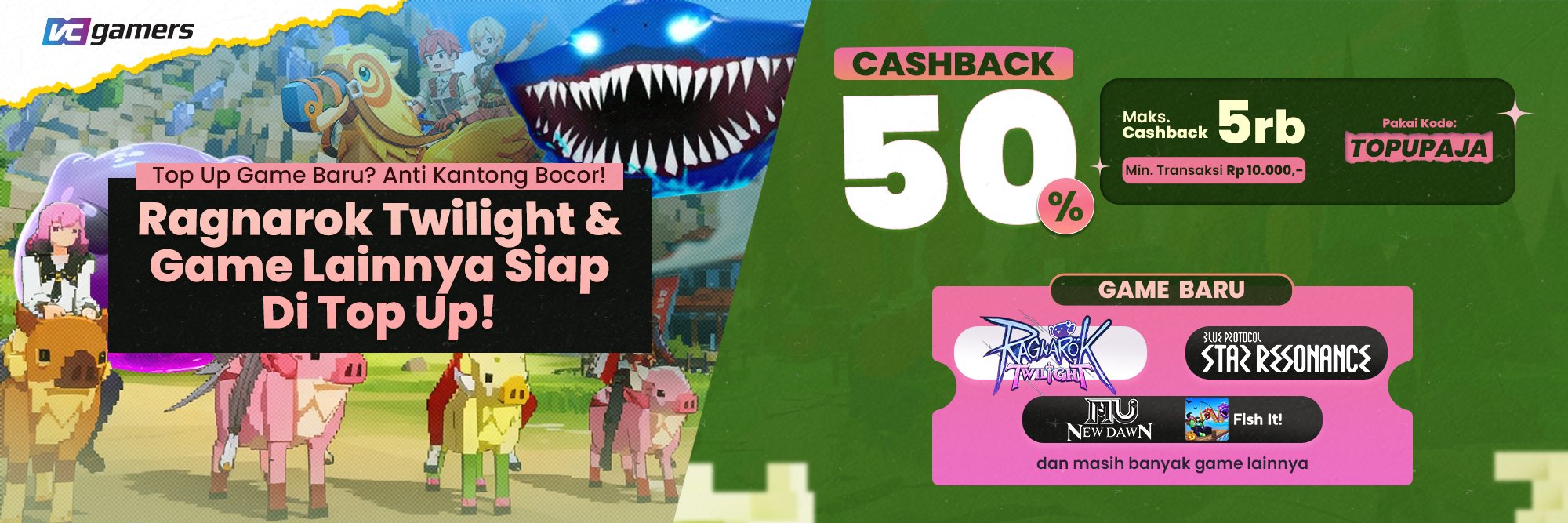 Top Up Game Baru? Anti Kantong Bocor!