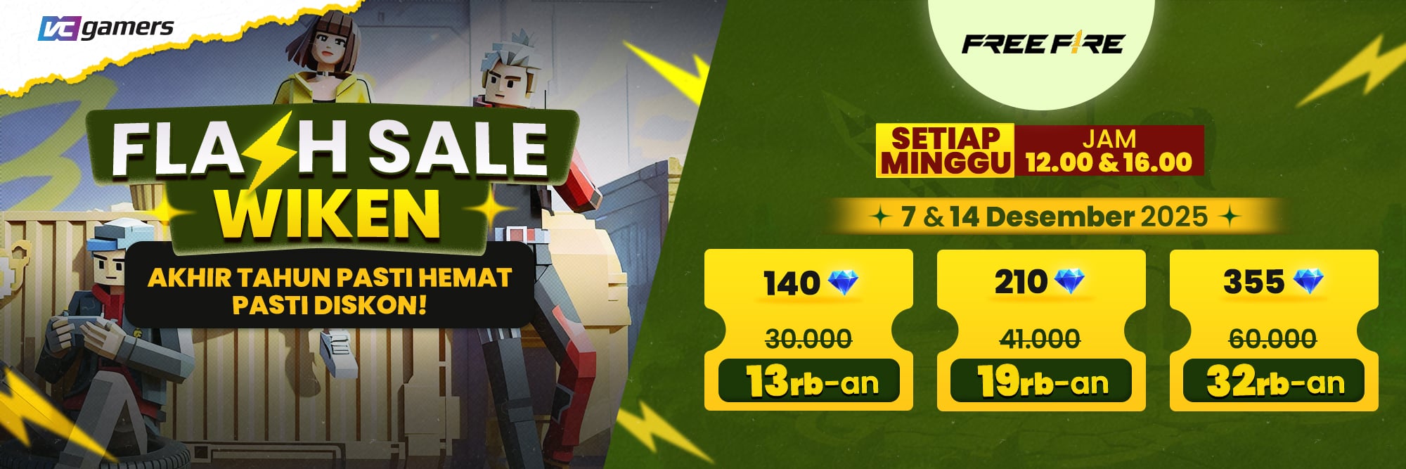Diskon Akhir Tahun, Pasti Murah Terus!