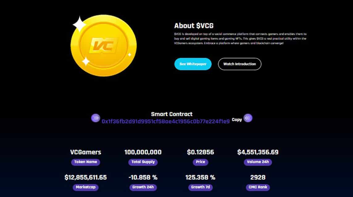 VCG Token New 4 - Cara membeli VCG Token di Indodax