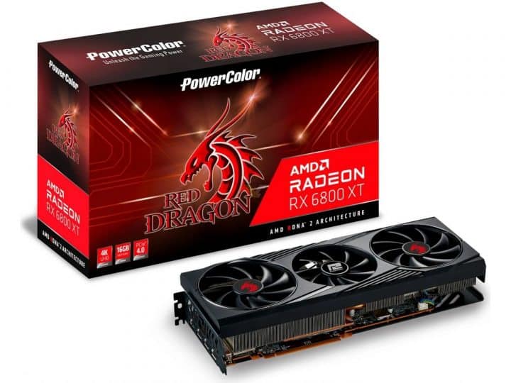 PowerColor의 또 다른 Radeon RX 6800XT 변형이 표면화되기 시작합니다