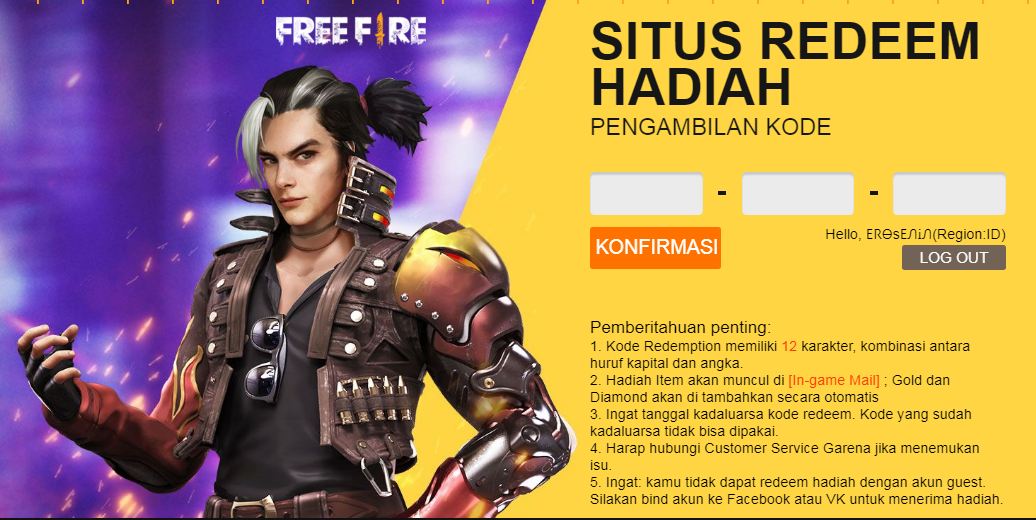 redeem hype games free fire