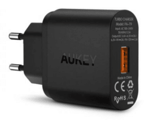 head charger aukey QC 3.0