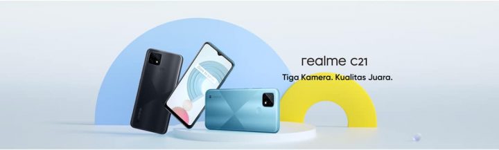 Realme C21 150 万印尼盾准备好属于你了