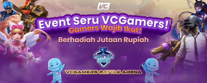 Get Millions of Rupiah from the VCGamers Event!