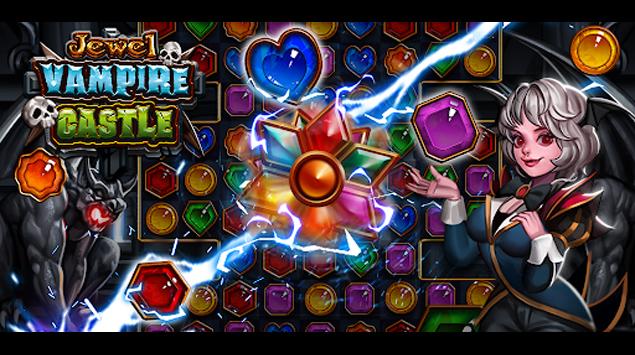 Jewel Vampire Castle, This Puzzle Game Is Different!