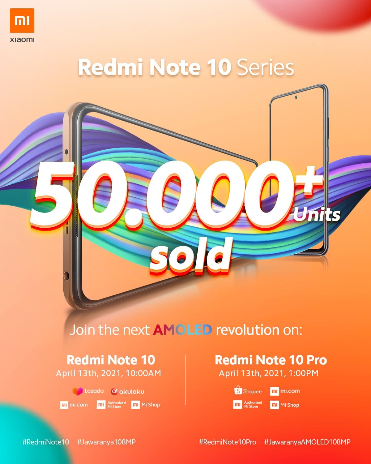 Anti Ghoib Redmi Note 10 Series Stok Banyak!