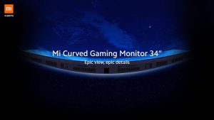 Mi gebogener Gaming-Monitor 34 Zoll