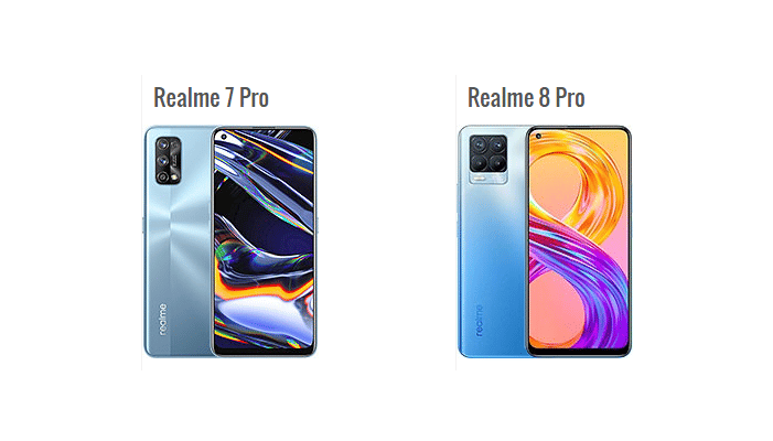 Realme 8 Pro Vs Realme 7 Pro