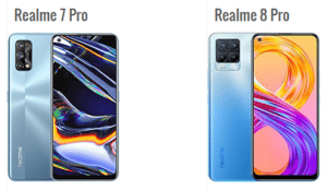 Realme 8 Pro 与 Realme 7 Pro