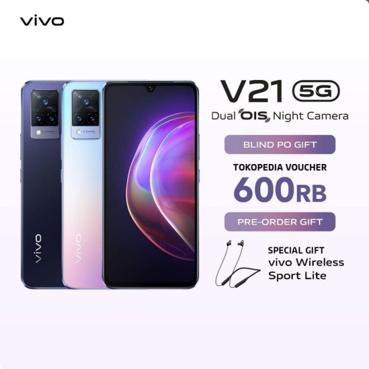 Vivo V21 5G Lakukan Penjualan Blind Pre-Order