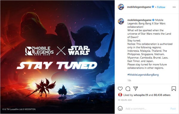 Wow Mobile Legends x Star Wars-Zusammenarbeit! Wird es offiziell?