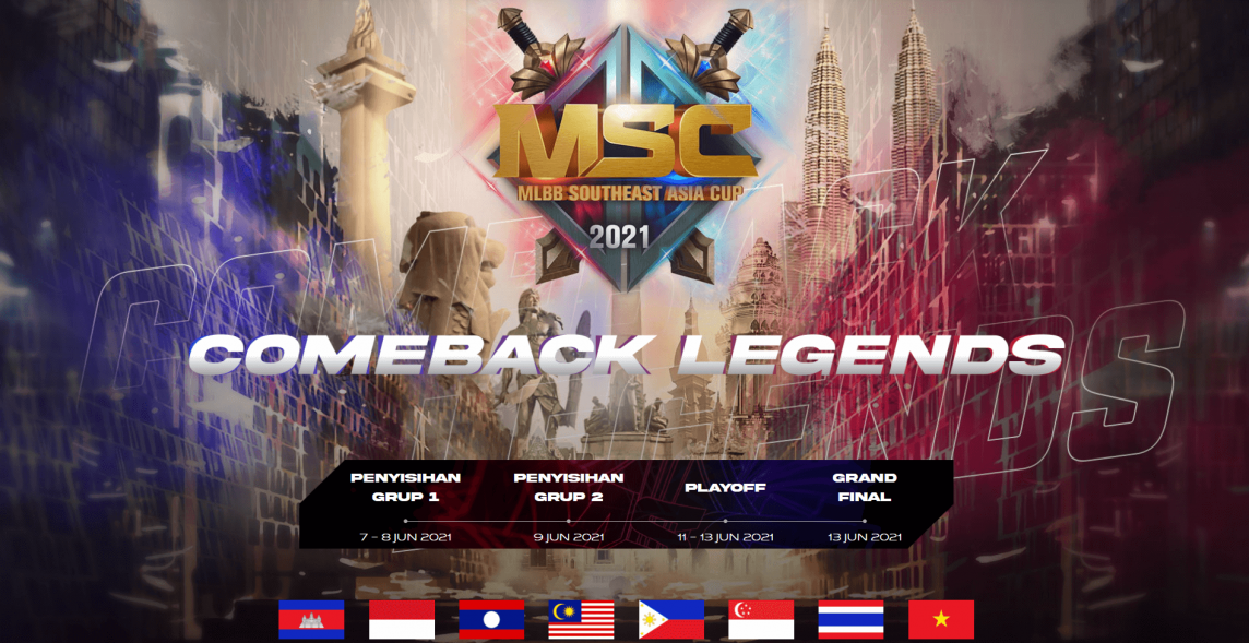 Latest! MSC Group Stage Schedule 2021