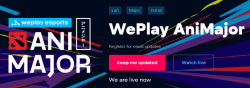 欢迎 2021 年基辅 AniMajor，WePlay 收紧健康协议
