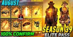 Check out these 3 Best Leaks FF Elite Pass Season 39 August 2021!