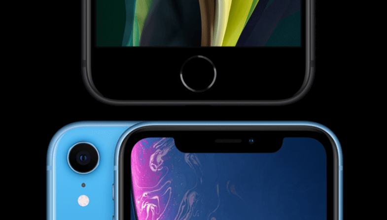 sensor iphone se vs iphone xr