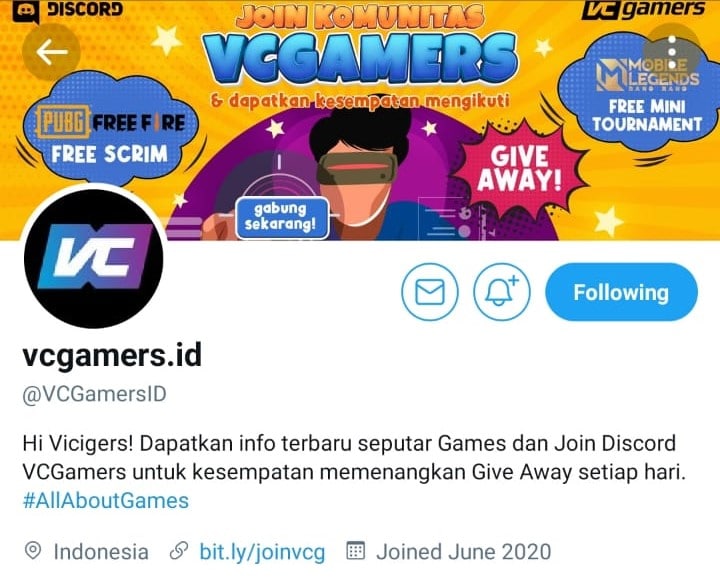 twitter vcgamers