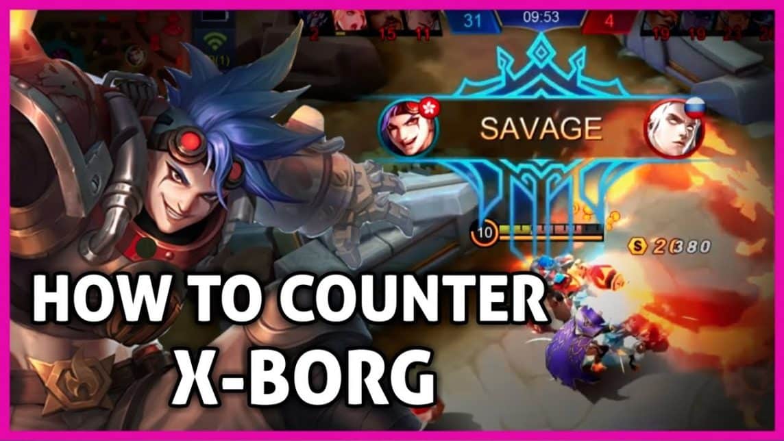 x.borg counter with these 6 heroes