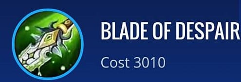 Blade Of Despair