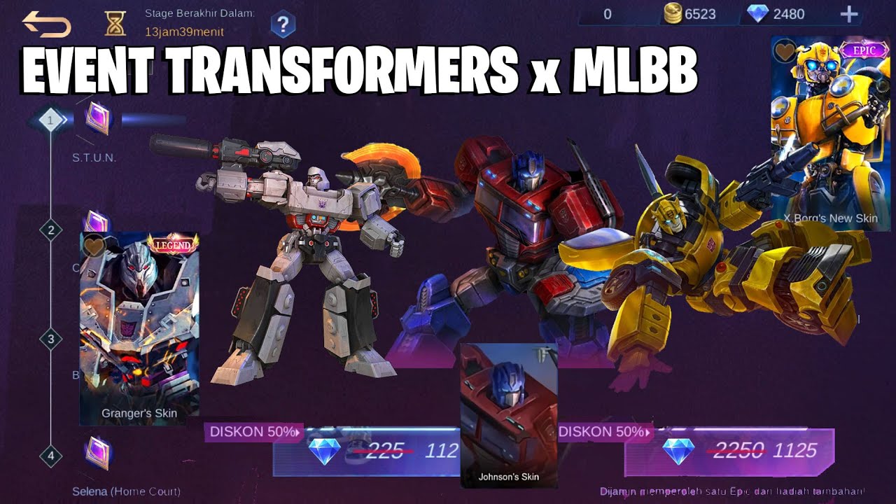 Only 11 Days Free? Hurry Up and Get This MLBB x Transformers Skin!