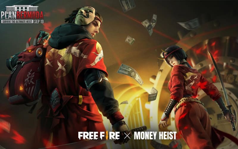 Free Fire X Money Heist Collaboration Leaks Event Prizes And Release Free Fire X Money Heist Collaboration Leaks Event Prizes And Release