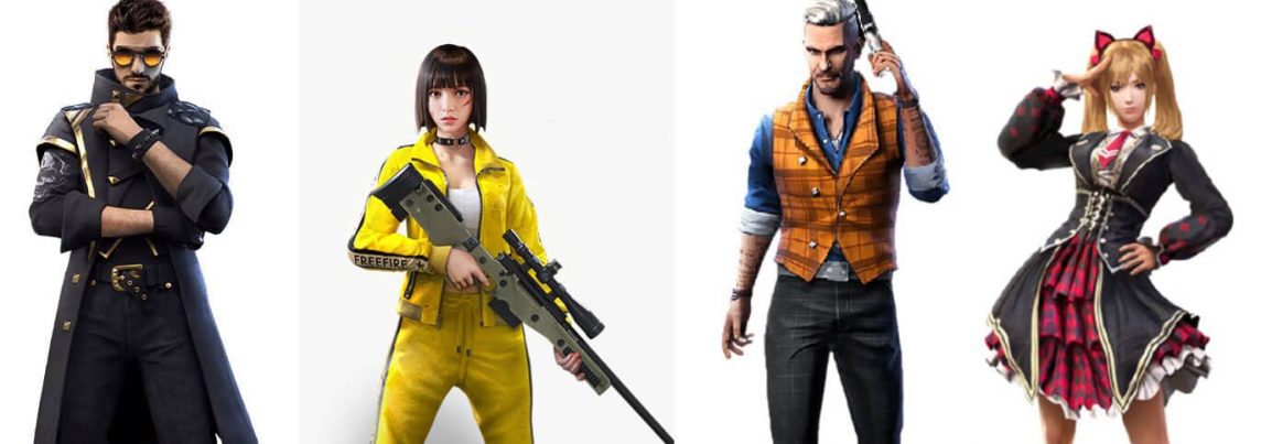 Free Fire characters