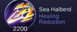 Sea Halberd is the Solution If the Enemy Uses Hero Regen!