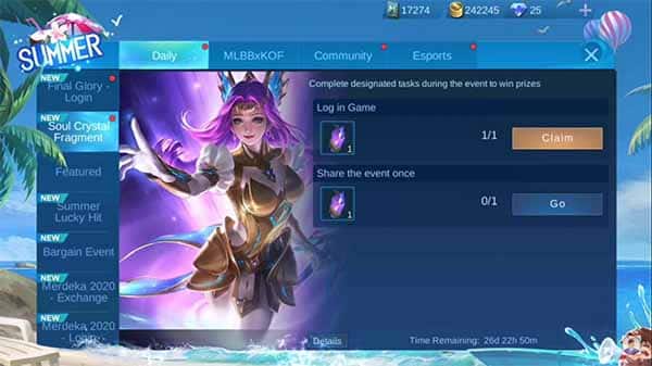 Explanation of Soul Crystal Mobile Legends? Must Know in Season 20!