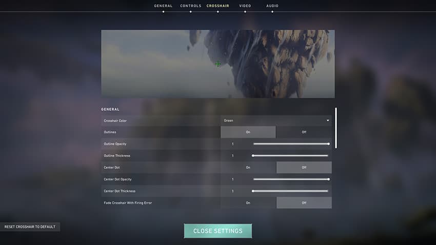 Here are the 3 best Valorant settings: Mouse Setting, Minimap Setting, and Crosshair Setting.