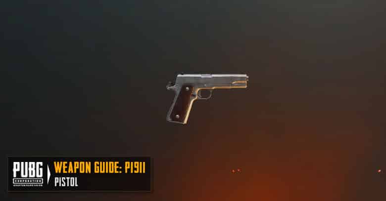 P1911 pistol
