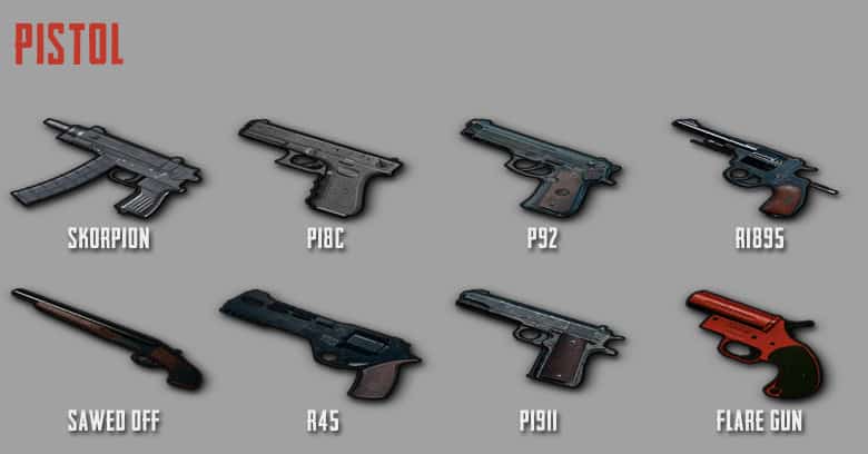 Pistol PUBG