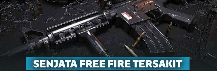 senjata tersakit di free fire