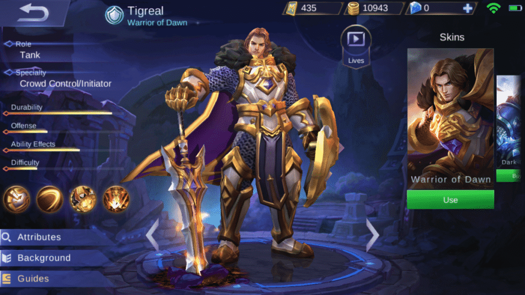 tigreal-mobile-legend-技能