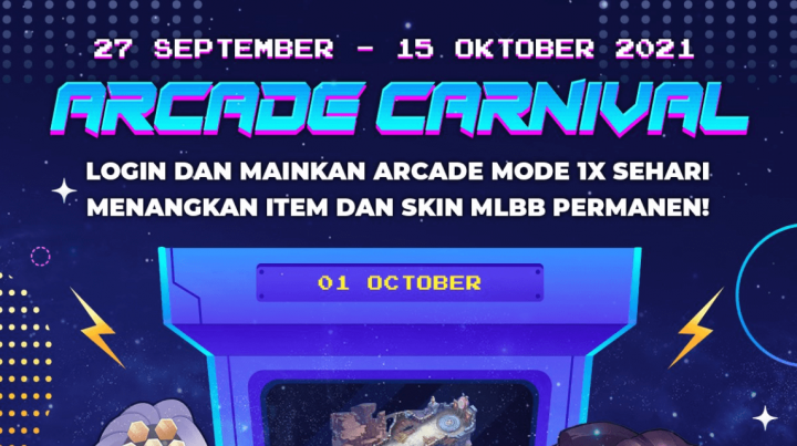 Event Arcade Carnival: Menangkan Banyak Giveaway Spesial!